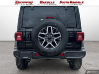2025 JEEP WRANGLER 4 DOOR SAHARA 4X4 Black Exterior Black McKinley Leather Trimmed Seats 3.6L V6 Eng... (image 4)