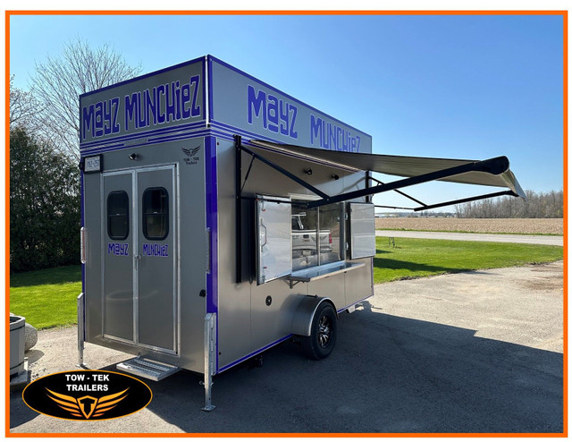 2025 - Tow Tek 7 x 14 Concession trailer we build to your specs! in Cargo & Utility Trailers in Mississauga / Peel Region - Image 2