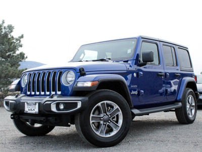 2018 Jeep Wrangler Unlimited Sahara One Owner - BC Vehicle -...