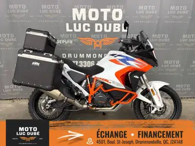 KTM Super Adventure R 1290 2024 SEULEMENT 256 KM BALANCE DE GARANTIE KTM 21/11/2027 FREINS ABS TRACT...