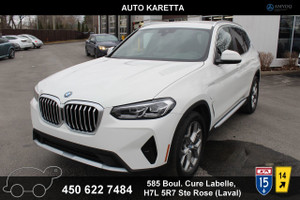 2023 BMW X3 X3 xdrive 30e plug in-hybrid interieur rouge