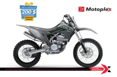 KLX300R La KLX300R est la moto tout terrain haute performance par excellence qui procure des sensati...