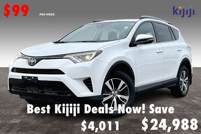 2018 Toyota Rav4 AWD LE *HAIL SPECIAL* in Cars & Trucks in Edmonton