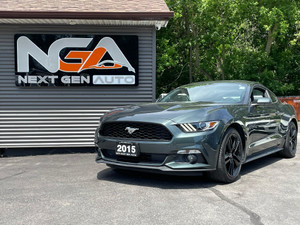 2015 Ford Mustang EcoBoost PERFORMANCE PKG ONE OWNER LOW KM