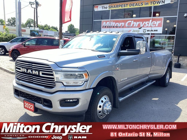 2022 Ram 3500 LARAMIE CREW 4X4 DIESEL|12\" NAV|LEATHER| in Cars & Trucks in Oakville / Halton Region