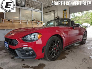 2017 Fiat 124 Spider ABARTH  LEATHER/DUAL EXHAUST!!