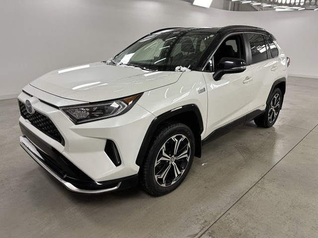 2021 TOYOTA RAV4 PRIME XSE PLUG-IN HYBRID 4WD-I MAGS*CUIR*TOIT O in Cars & Trucks in Laval / North Shore - Image 2