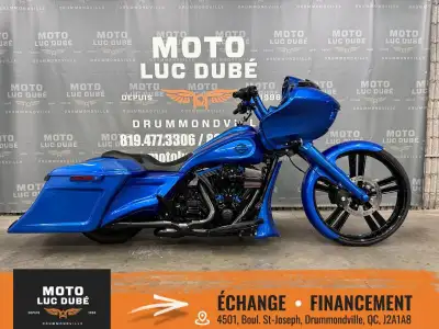 Harley-Davidson FLTRXS Road Glide Special 2016 39 249 KM MOTO MODIFIÉ BAGGER ROUE 26PO AVEC RAKE KIT...