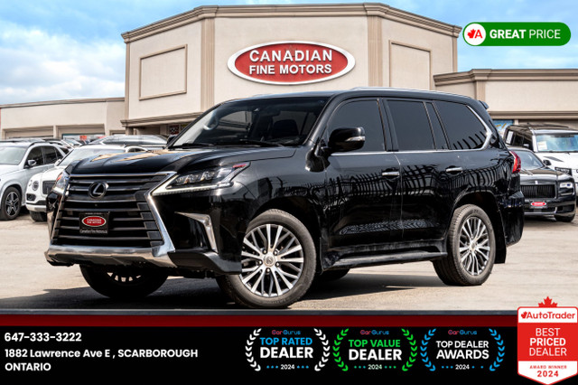 2016 Lexus LX 570 4WD | 7 PASS | NAVI | COOLED SEATS | SUNROOF | in Cars & Trucks in City of Toronto