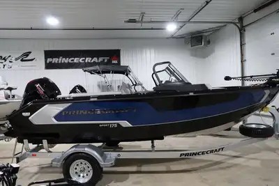 2025 Princecraft Sport 175 Specific Features Include: - Mercury 115 HP EXLPT Pro-XS - SeaStar Hydrau...