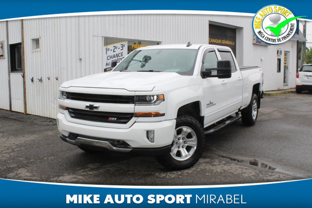 2018 Chevrolet Silverado 1500 LT cabine multiplace 143,5 po 4RM  in Cars & Trucks in Laval / North Shore