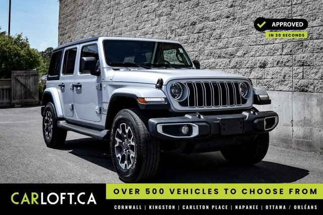 2024 Jeep Wrangler Sahara • REMOTE START • HEATED SEATS/STEERING in Cars & Trucks in Kingston