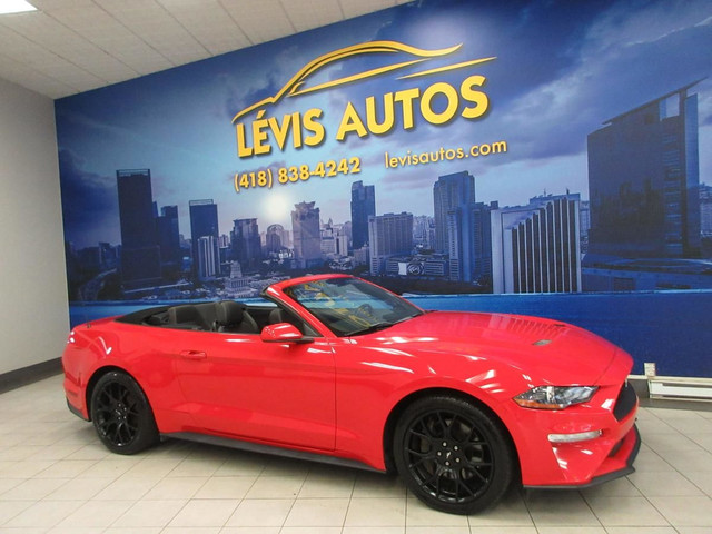 FORD MUSTANG 2018 CONVERTIBLE ECOBOOST 310 HP AUTOMATIQUE 86300  dans Autos et camions  à Lévis - Image 2