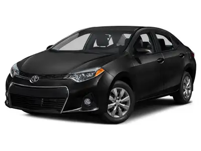Thornhill Toyota Proudly Presents This Black 2016 Toyota Corolla with S CVT Technology Package, Feat...