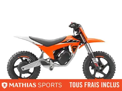 Concessionnaire des véhicules neufs et d'occasion. Motocross KTM SX-E 2 2025 Mathias Sports est le c...