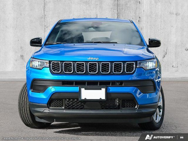 2025 Jeep Compass Sport 4x4 Nav Capable Heated Seats Rear Camera in Cars & Trucks in St. Albert - Image 2