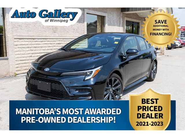 2024 Toyota Corolla HYBRID SE AWD | SUNROOF | 2 SETS OF TIRES |  in Cars & Trucks in Winnipeg