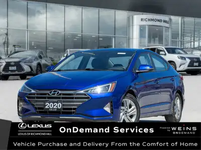 2020 Hyundai Elantra Preferred | BLND SPOT | HTD SEATS | BLUE...