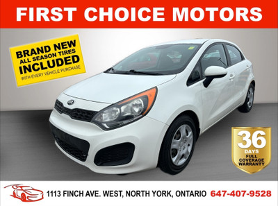 2015 KIA RIO 5-DOOR LX ~AUTOMATIC, FULLY CERTIFIED WITH WARRANTY