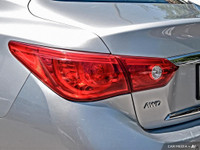 2014 Infiniti Q50 AWD - One Owner - Silver on Black Leather Interior - CarFAX Verified - Clean Title... (image 9)