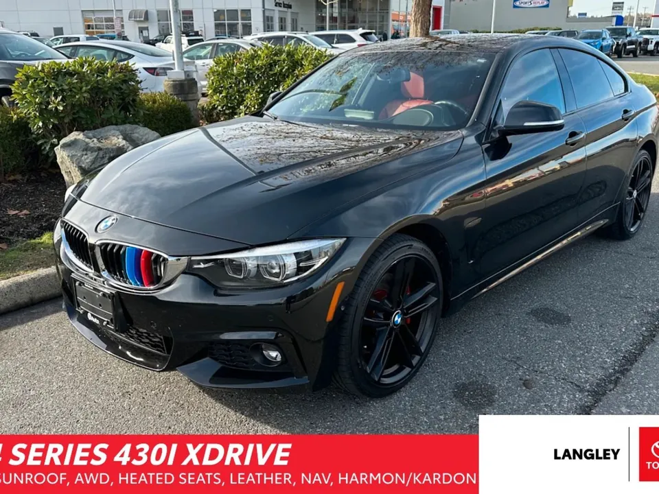 2018 BMW 4 Series 430I XDRIVE; AUTOMATIC, SUNROOF, AWD, HEATED S