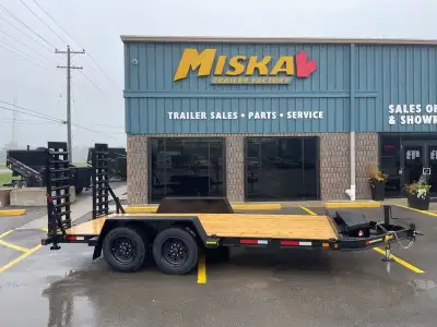Miska HD 8 Ton Lowbed Equipment Float Trailer - Canadian Made Starting at just $8,245.00 - Finance f...