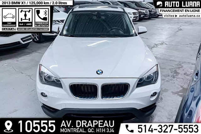 2013 BMW X1 XDrive28i TOIT PANORAMIQUE/MAGS/PUSH START/125,000km in Cars & Trucks in City of Montréal - Image 2
