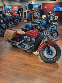 2020 Indian Scout 100Th Anniversary Indian Red With Gold Trim