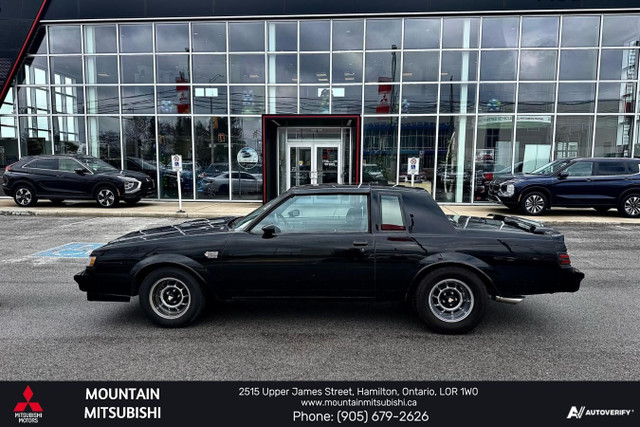 1987 Buick Regal GRAND NATIONAL - Low Mileage in Cars & Trucks in Hamilton - Image 2