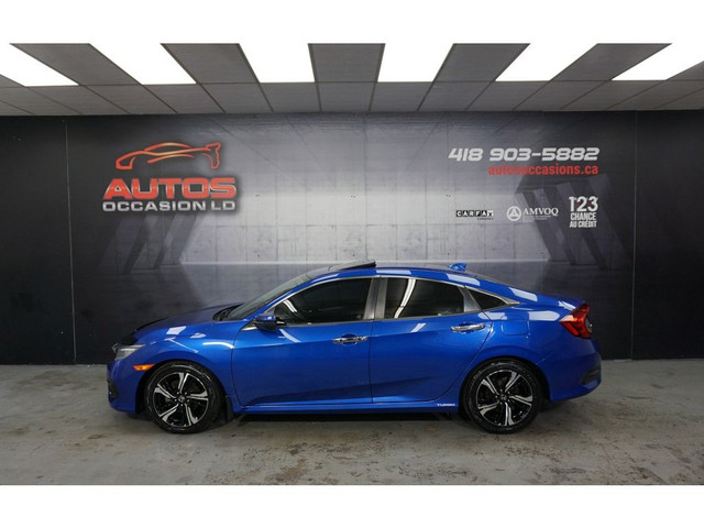 2017 Honda Civic Sedan TOURING 1.5L TURBO AUTO GARANTIE CUIR TOI in Cars & Trucks in Lévis