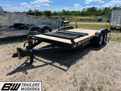 Canada Trailers Equipment Trailer 7' by 16' 14,000GVWR See more inventory online at www.bwtrailers.c...