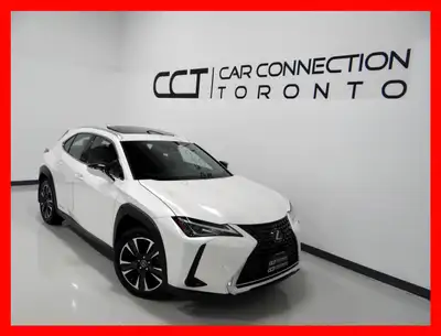 2020 LEXUS UX 250H CARFAX VERIFIED 117,730 KM AUTOMATIC TRANSMISSION WHITE EXTERIOR ON BLACK LEATHER...