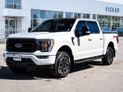  2021 Ford F-150 XLT 4WD Crew 302A Sport FX4 One Owner Trade-in