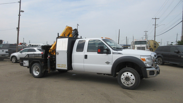 2016 FORD F-550 EXTENDED CAB WITH COMPA 78 BOOM CRANE in Heavy Equipment in Vancouver - Image 4