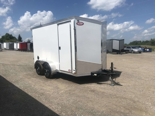 2026 IRON SERIES IRON V-NOSE CARGO - TANDEM AXLE STEEL TRAILER in Cargo & Utility Trailers in London - Image 3