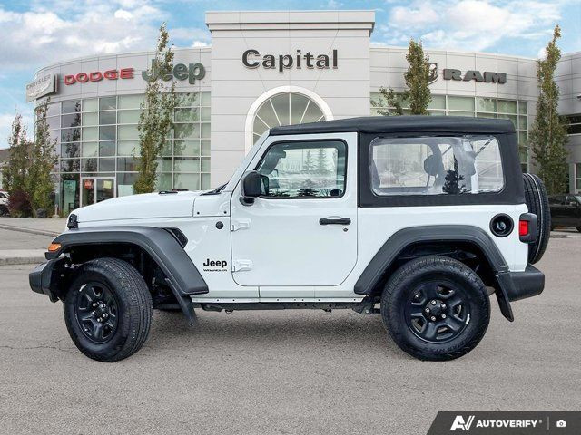 2025 Jeep Wrangler Sport | Manual Transmission | Apple CarPlay in Cars & Trucks in Edmonton - Image 2