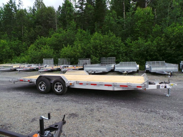 2023 QSA ALUMINUM CAR HAULER 83"x22' 10,000lb GVW in Cargo & Utility Trailers in Fredericton - Image 4