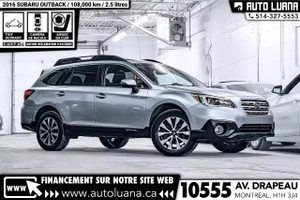 2016 Subaru Outback 2.5i Limited GPS/TOIT/CUIR/CAMERA/PUSH START