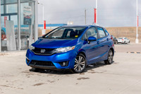 WAS: $20697 NOW: $19197 plus taxes and licensing feesUsed 2016 Honda Fit EX-L Hatchback in Blue with... (image 1)