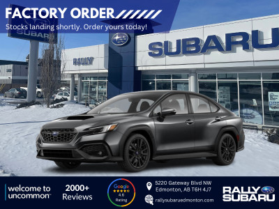 2024 Subaru WRX Sport-tech - AVAILABLE TO FACTORY ORDER!!