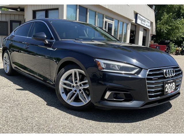2018 Audi A5 Technik Sportback Quattro - DRIVER'S ASSIST! NAV! in Cars & Trucks in Kitchener / Waterloo