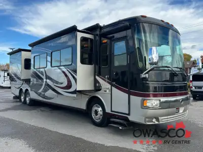 As Is Monaco Diplomat 43 DFT Class A diesel motorhome highlights: Full Wall Slide 425hp!! FRONT LIVI...