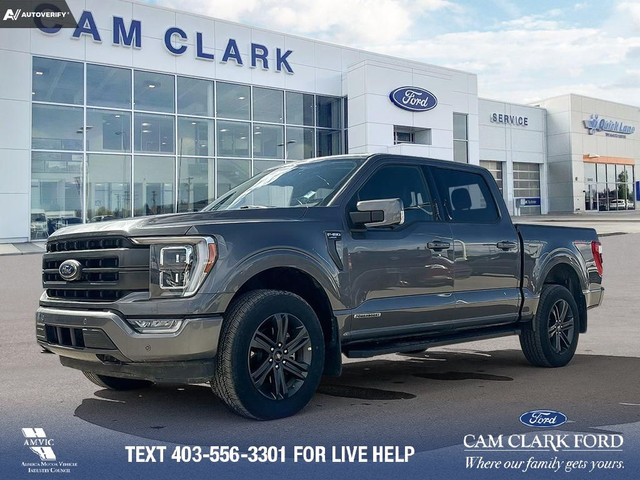 2022 Ford F-150 Lariat SPORT PACKAGE * INTERIOR WORK SURFACE... in Cars & Trucks in Red Deer