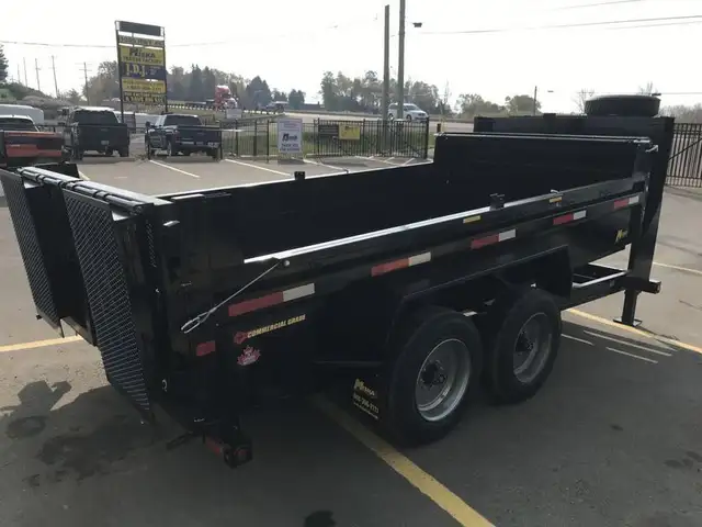 Miska Ultra Low Pro 16K Gooseneck Dump Trailer in Cargo & Utility Trailers in Kitchener / Waterloo - Image 8