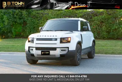 2024 LAND ROVER DEFENDER 110 S CLEAN CARFAX 7 SEATER COMES WITH DIGITAL CLUSTER, MERIDIAN SOUND SYST...