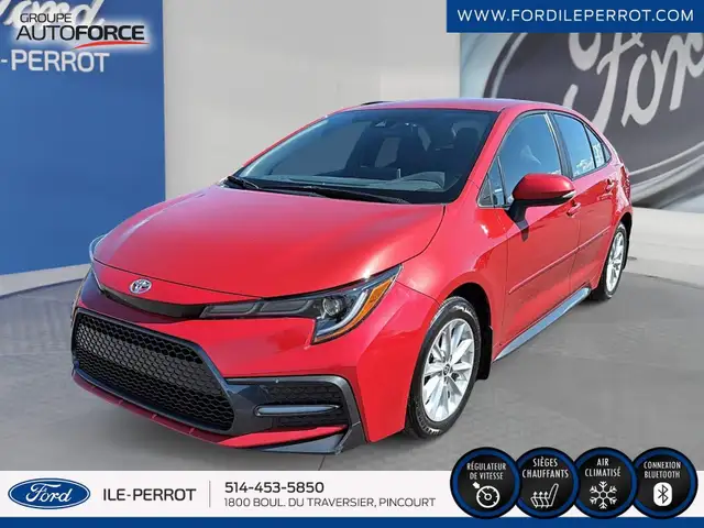 2021 Toyota Corolla SE CLIMATISATION, BLUETOOTH, SIÈGES CHAUFFAN in Cars & Trucks in City of Montréal - Image 2