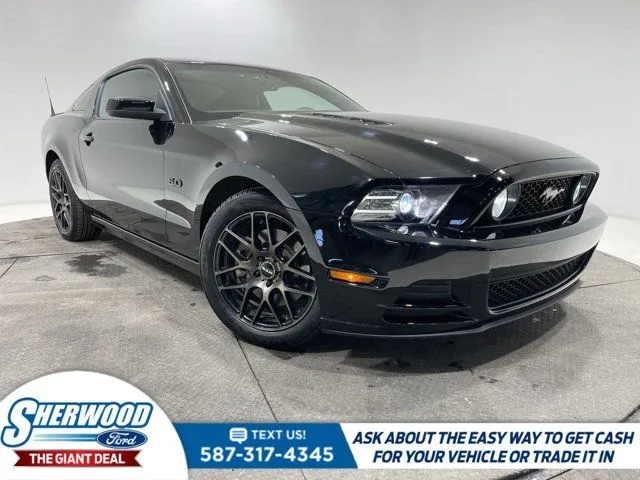 2014 Ford Mustang GT Coupe - $0 Down $337 Weekly, 6 Speed Manual