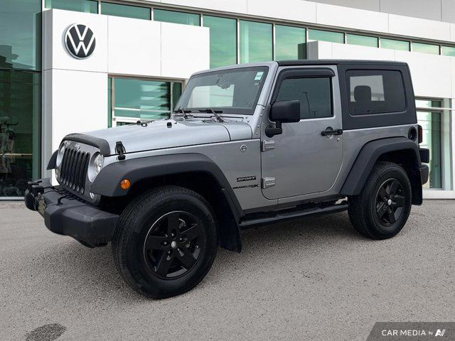 2018 Jeep Wrangler JK Sport in Cars & Trucks in Grande Prairie