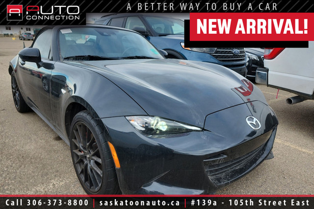 2021 Mazda MX-5 Miata GS-P - SPORT PKG - ACCIDENT FREE - LOW KMS in Cars & Trucks in Saskatoon