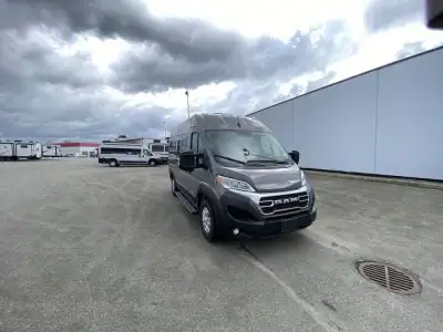 Winnebago Solis Pocket Class B gas motorhome 36A highlights: Murphy+ Bed Booth Dinette Portable Toil...